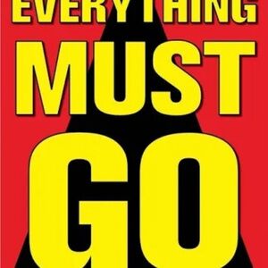 Moving! Everything must go!!